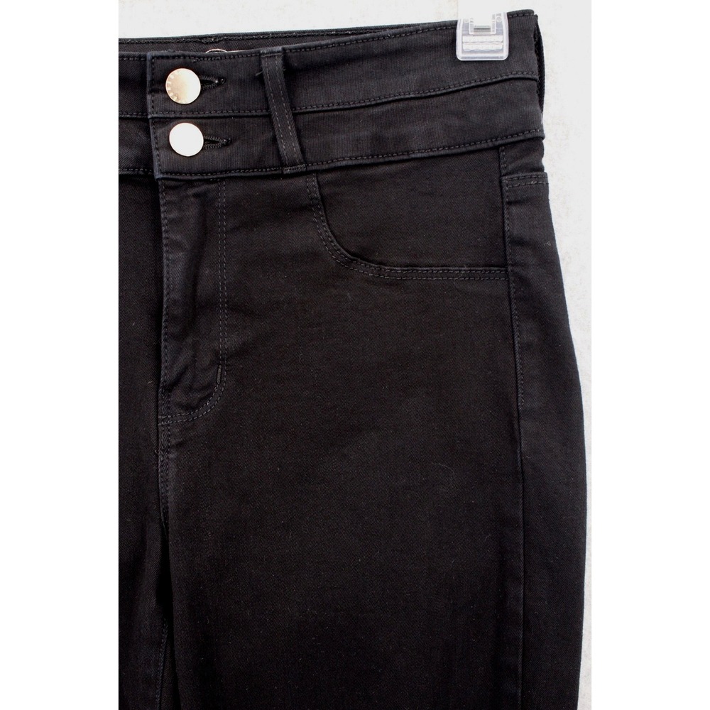 L'Agence Peyton High Rise Skinny Jeans womens 26 Black Ankle Stretch - Picture 3 of 12